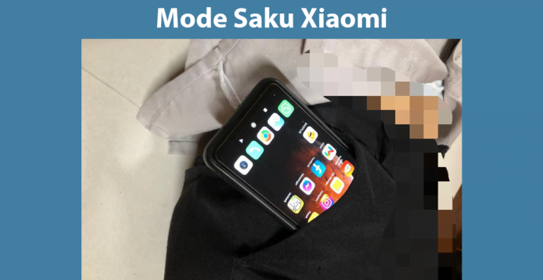 Mode Saku Xiaomi